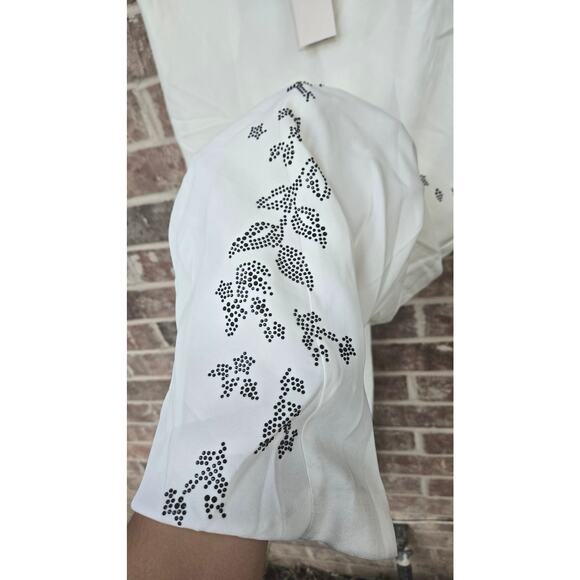 Cinq à Sept Lilac Vine Embellished Pant size 2 NWT - Picture 9 of 9